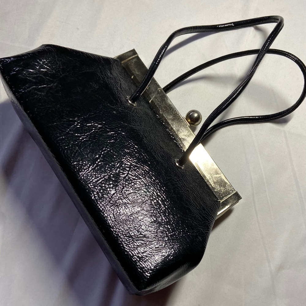 Black Snap Close Purse